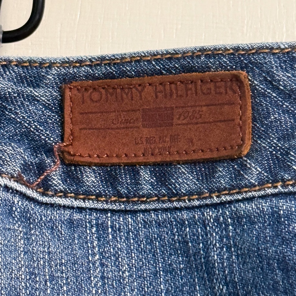 Tommy Hilfiger Plus 22 Cropped Straight Jeans 25 Inseam Medium Wash - Picture 7 of 15